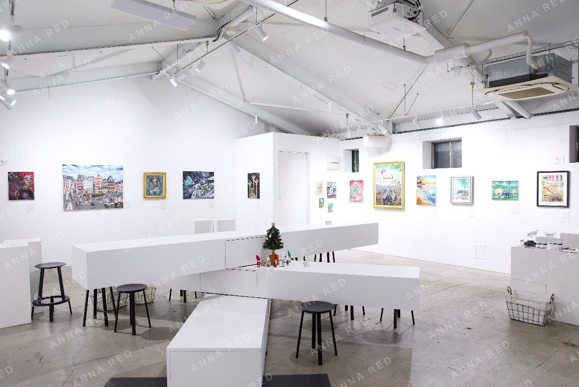 Installation view of the solo exhibition Wan Wan Carnival