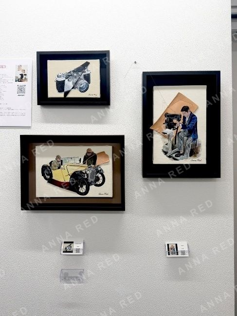 Artwork from the SCRAP & BUILD exhibition