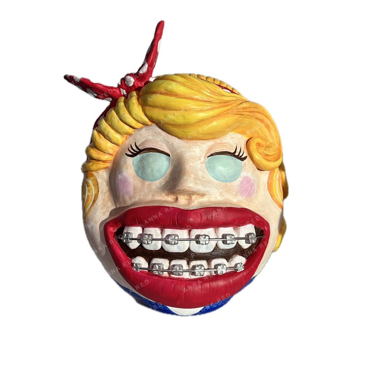 Loretta the Daruma for Orthodontic Wishes — ANNA RED 2024